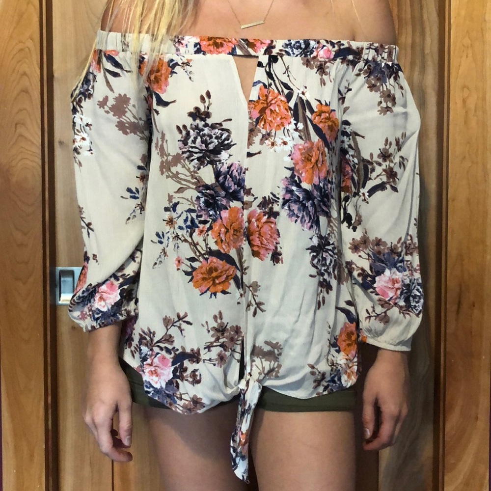 Floral blouse